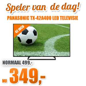 Bobshop - Panasonic TX-42A400 Full HD Led televisie