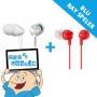 Bobshop - Sony Mdr-ex10 Wit Oordopjes Bobshop - Sony Mdr-ex10 Wit Oordopjes