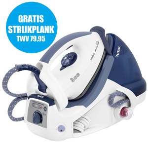 Bobshop - Tefal GV7250 Stoomsysteem + Gratis Leifheit strijkplank!