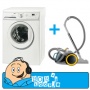 Bobshop - Zanussi Zwh7160ap + Stofzuiger Wasmachine