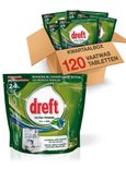 Bol.com - Dreft All In One Original - Kwartaalbox 120 Stuks - Vaatwastabletten