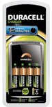 Bol.com - Duracell Cef 15 - Batterijlader Met 15 Min Oplaadtijd + 4 Aa Batterijen 1300Mah