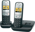 Bol.com - Gigaset A400a - Duo Dect Telefoon Met Antwoordapparaat - Zwart