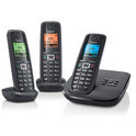 Bol.com - Gigaset A510a - Trio Dect Telefoon Met Antwoordapparaat - Zwart Bol.com - Gigaset A510a - Trio Dect Telefoon Met Antwoordapparaat - Zwart