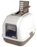 Bol.com - Imac Kattentoilet - Lichtgrijs/wit - Large Bol.com - Imac Kattentoilet - Lichtgrijs/wit - Large