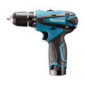 Bol.com - Makita Df330dwe 10,8V 1,3 Ah Li-ion Accuboormachine - Inclusief 2 Accu&#039;s