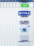 Bol.com - Nivea For Men Pure Impact Douchegel - Voordeelverpakking