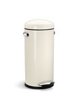 Bol.com - Simplehuman Round Retro Pedaalemmer 30 L Crème Bol.com - Simplehuman Round Retro Pedaalemmer 30 L Crème