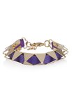 Bol.com - Supertrash Arki Armband - Goud Met Paars - 20Cm