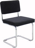 Bol.com - Woood Tibbe Buisframestoel Ribstof - Set Van 2 Stoelen Bol.com - Woood Tibbe Buisframestoel Ribstof - Set Van 2 Stoelen
