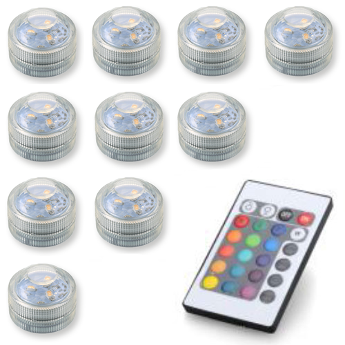 Buy This Today - 10 kleur-veranderende led lampjes met afstandsbediening