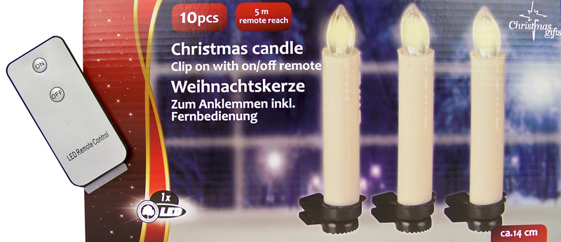 Buy This Today - 10 led-kaarsen inclusief afstandsbediening en batterij Buy This Today - 10 led-kaarsen inclusief afstandsbediening en batterij