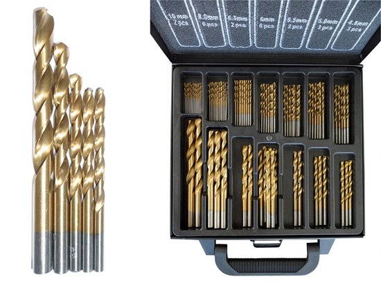 Buy This Today - 101 Delige Titanium borenset in coated koffer Buy This Today - 101 Delige Titanium borenset in coated koffer