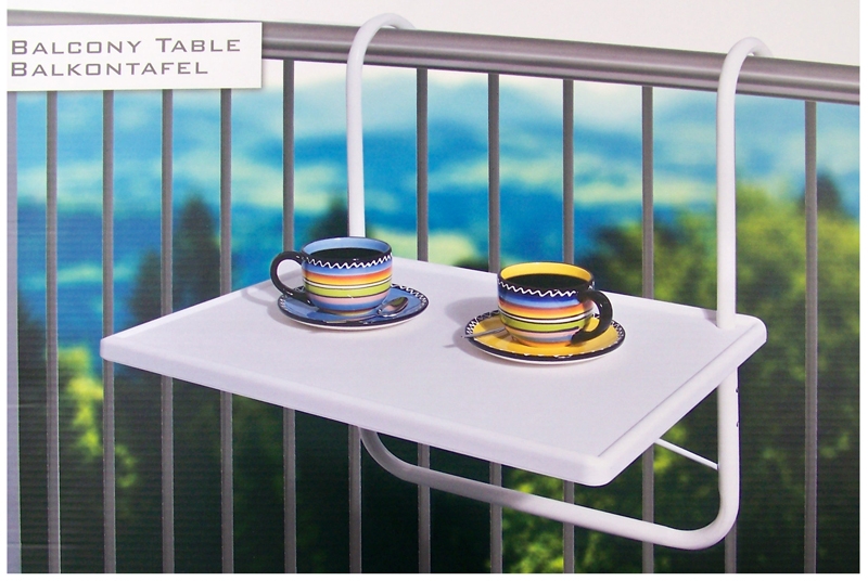 Buy This Today - Balkontafel wit 53x40cm Buy This Today - Balkontafel wit 53x40cm