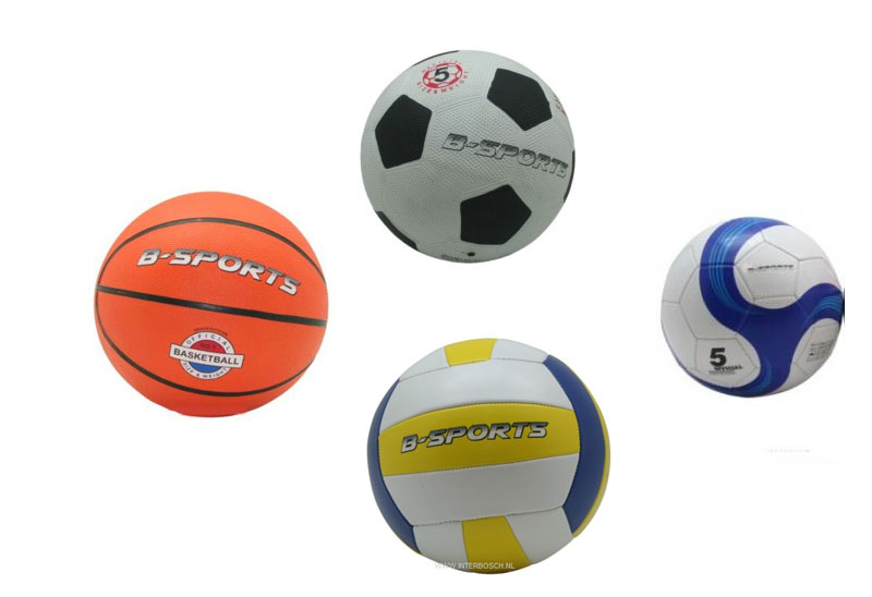Buy This Today - Ballenset, vier sportballen in 1 set Buy This Today - Ballenset, vier sportballen in 1 set