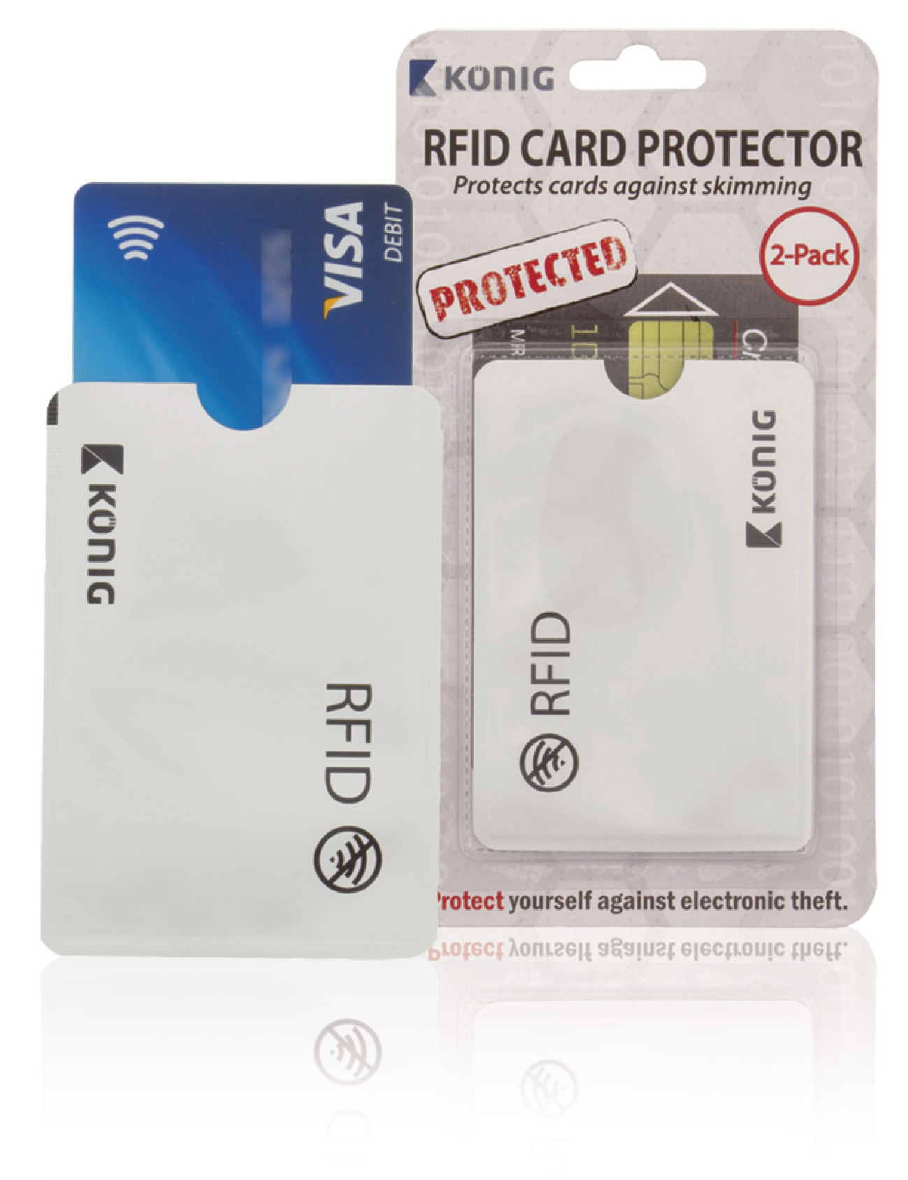 Buy This Today - Bankpas beschermer tegen draadloze fraude - Set van 2 stuks