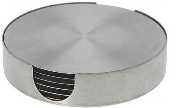 Buy This Today - Design onderzetters 6 stuks in houder Buy This Today - Design onderzetters 6 stuks in houder