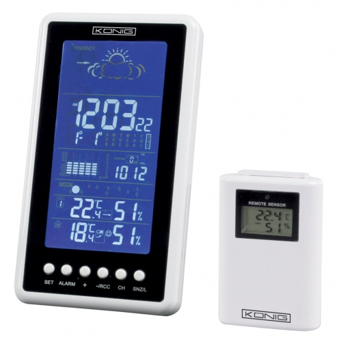 Buy This Today - Draadloos Weerstation Met Buitenunit Buy This Today - Draadloos Weerstation Met Buitenunit