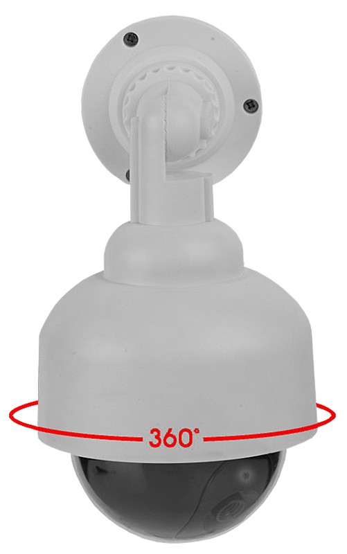 Buy This Today - Dummy camera met LED en draaiend Buy This Today - Dummy camera met LED en draaiend