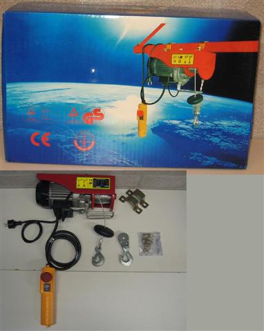 Buy This Today - Elektrische Takel 250 Of 500 Kilo Buy This Today - Elektrische Takel 250 Of 500 Kilo
