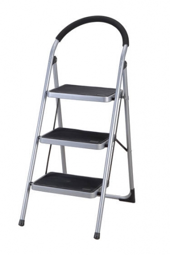 Buy This Today - Extra Stevige Metalen Trap Met 3 Extra Brede Treden Buy This Today - Extra Stevige Metalen Trap Met 3 Extra Brede Treden