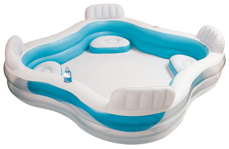 Buy This Today - Intex Zwem/ lounge bad met vier stoeltjes Buy This Today - Intex Zwem/ lounge bad met vier stoeltjes