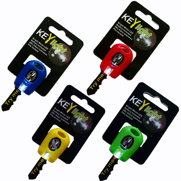 Buy This Today - Keylight, 5 Kleurige Sleutelkapjes Met Led Verlichting Buy This Today - Keylight, 5 Kleurige Sleutelkapjes Met Led Verlichting