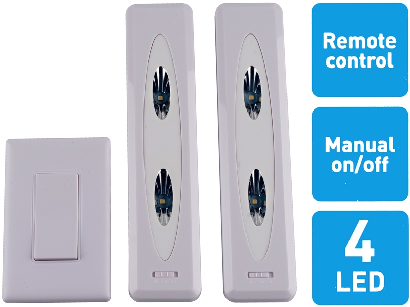 Buy This Today - LED Kastverlichting set 2 stuks + AB Buy This Today - LED Kastverlichting set 2 stuks + AB