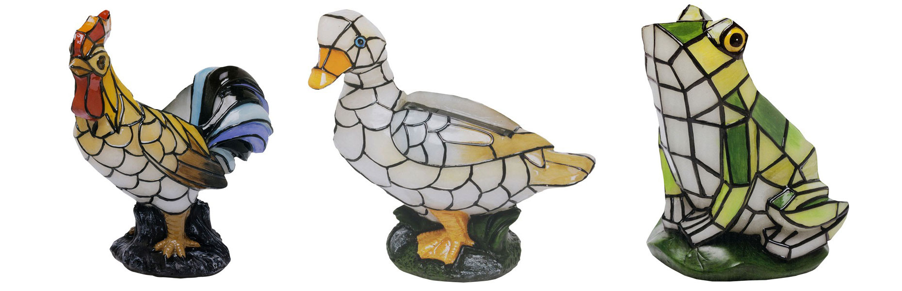 Buy This Today - Led Solarlamp Mozaiek In De Vorm Van Kikker, Haan Of Eend Inclus Buy This Today - Led Solarlamp Mozaiek In De Vorm Van Kikker, Haan Of Eend Inclus
