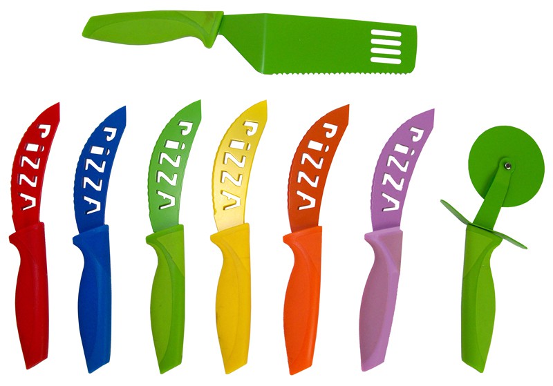 Buy This Today - Luxe en kleurrijke pizzamessen-set Buy This Today - Luxe en kleurrijke pizzamessen-set