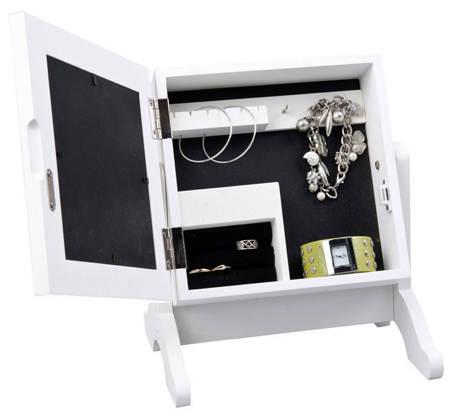 Buy This Today - Luxe Sieradenkast met spiegel (28,5x22,5) Buy This Today - Luxe Sieradenkast met spiegel (28,5x22,5)