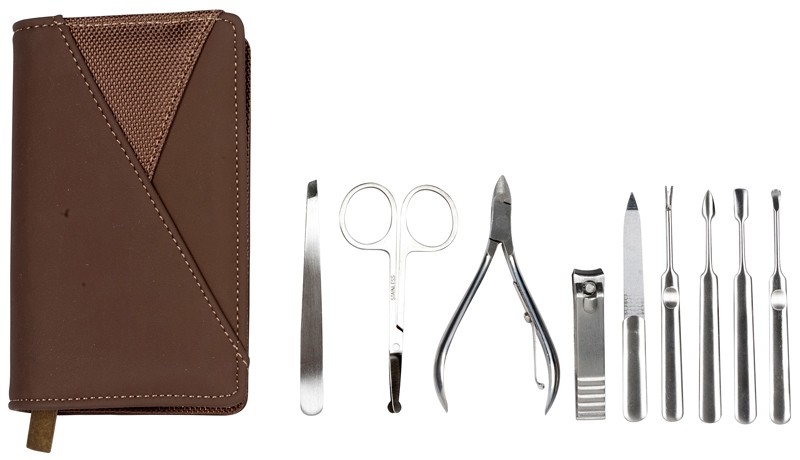 Buy This Today - Mooie RVS Manicureset in Etui Buy This Today - Mooie RVS Manicureset in Etui