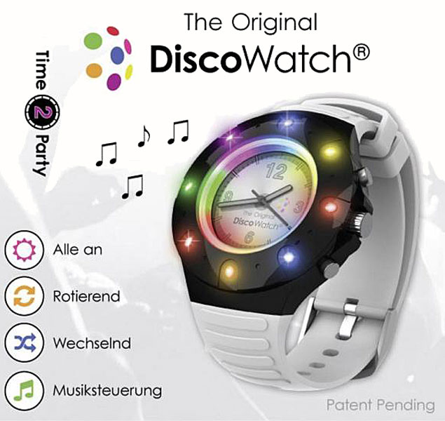 Buy This Today - PartyFunLights Disco Watch Buy This Today - PartyFunLights Disco Watch
