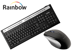 Buy This Today - Rainbow Kit Sting, Multimedia Keyboard En Sting Muis Buy This Today - Rainbow Kit Sting, Multimedia Keyboard En Sting Muis