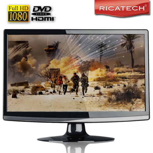 Buy This Today - Ricatech 21,6" Lcd Tv Full Hd Met Ingebouwde Dvd Speler