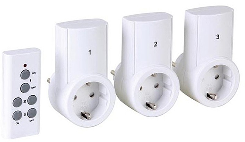 Buy This Today - Stopcontacten met afstandsbediening (set van 3) Buy This Today - Stopcontacten met afstandsbediening (set van 3)