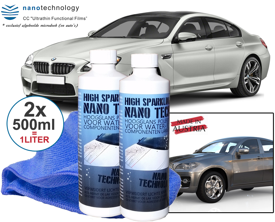 Click to Buy - 1 Liter High Sparkling Nano Tech Autolak Verzegeling