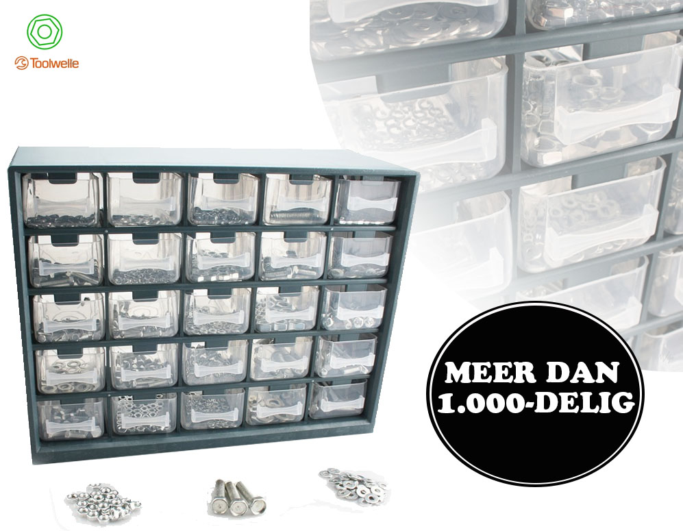 Click to Buy - 1000-delige Toolwelle IJzerwaren Organizer Click to Buy - 1000-delige Toolwelle IJzerwaren Organizer