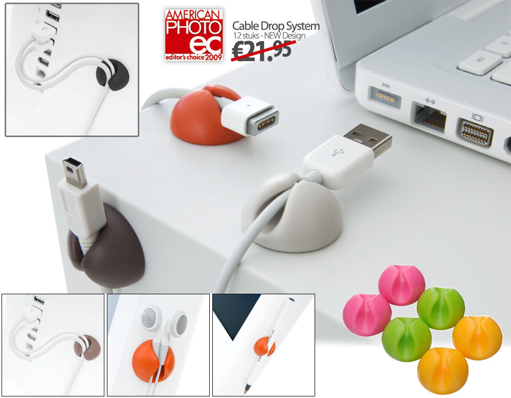 Click to Buy - 12x CableDrop Pro Organize System Click to Buy - 12x CableDrop Pro Organize System