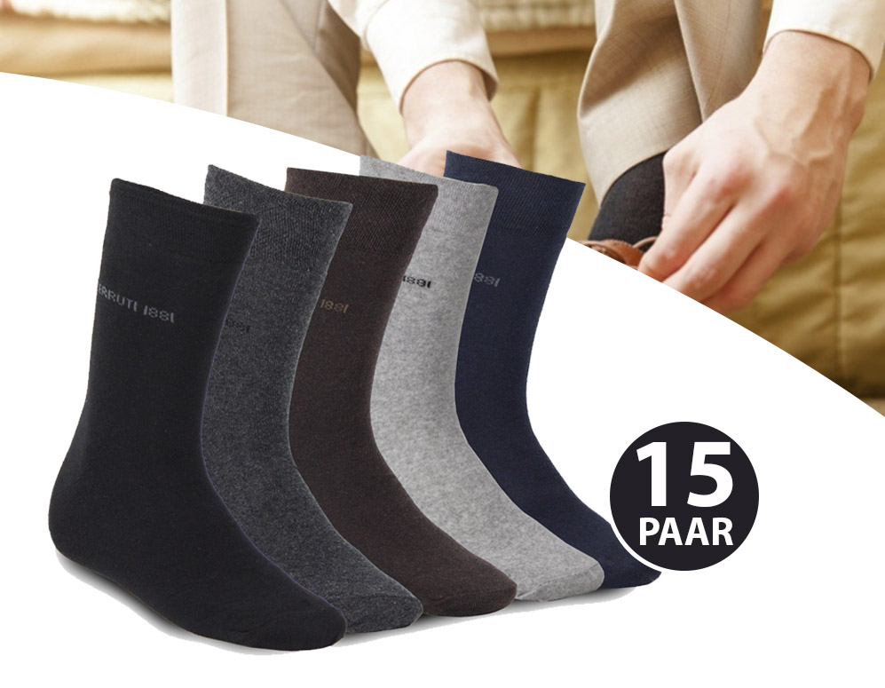 Click to Buy - 15 Paar Cerruti Fashion Heren Sokken