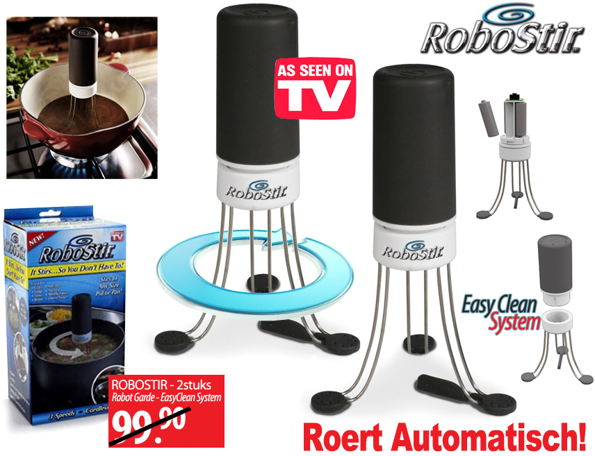 Click to Buy - 2 Stuks Robostir Automatische Garde Click to Buy - 2 Stuks Robostir Automatische Garde