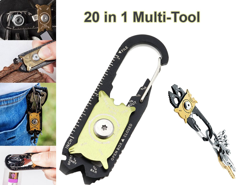 Click to Buy - 20 in 1 Multi-functie Pocket Tool Click to Buy - 20 in 1 Multi-functie Pocket Tool