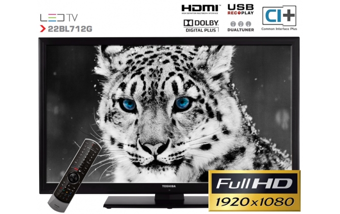 Click to Buy - 22inch Toshiba Full-HD LED-TV