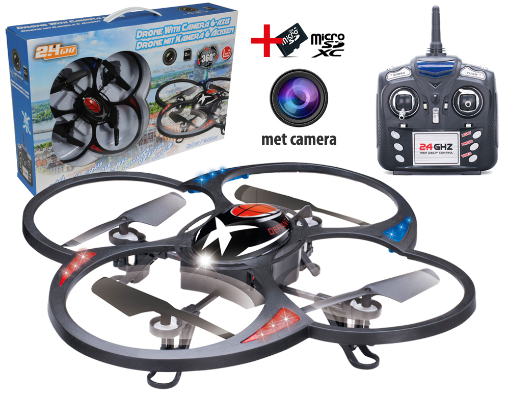 Click to Buy - 2.4GHz Drone met ingebouwde camera Click to Buy - 2.4GHz Drone met ingebouwde camera