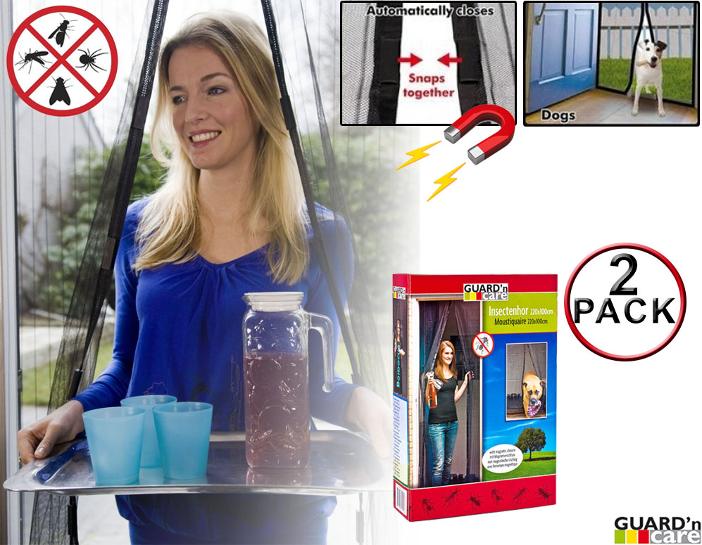 Click to Buy - 2-pack Universele Magnetische Insecten Horren Click to Buy - 2-pack Universele Magnetische Insecten Horren