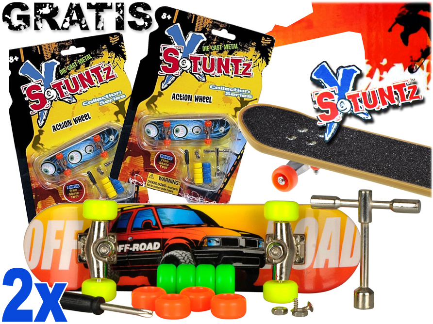 Click to Buy - 2x GRATIS Stuntz X Micro Skateboard