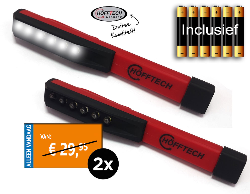 Click to Buy - 2x Hofftech LED Zaklamp (Gratis Verzending) Click to Buy - 2x Hofftech LED Zaklamp (Gratis Verzending)