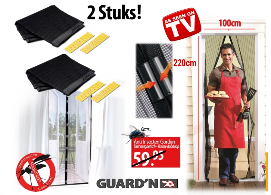 Click to Buy - 2x Magnetische Insecten Hor (Universeel) Click to Buy - 2x Magnetische Insecten Hor (Universeel)