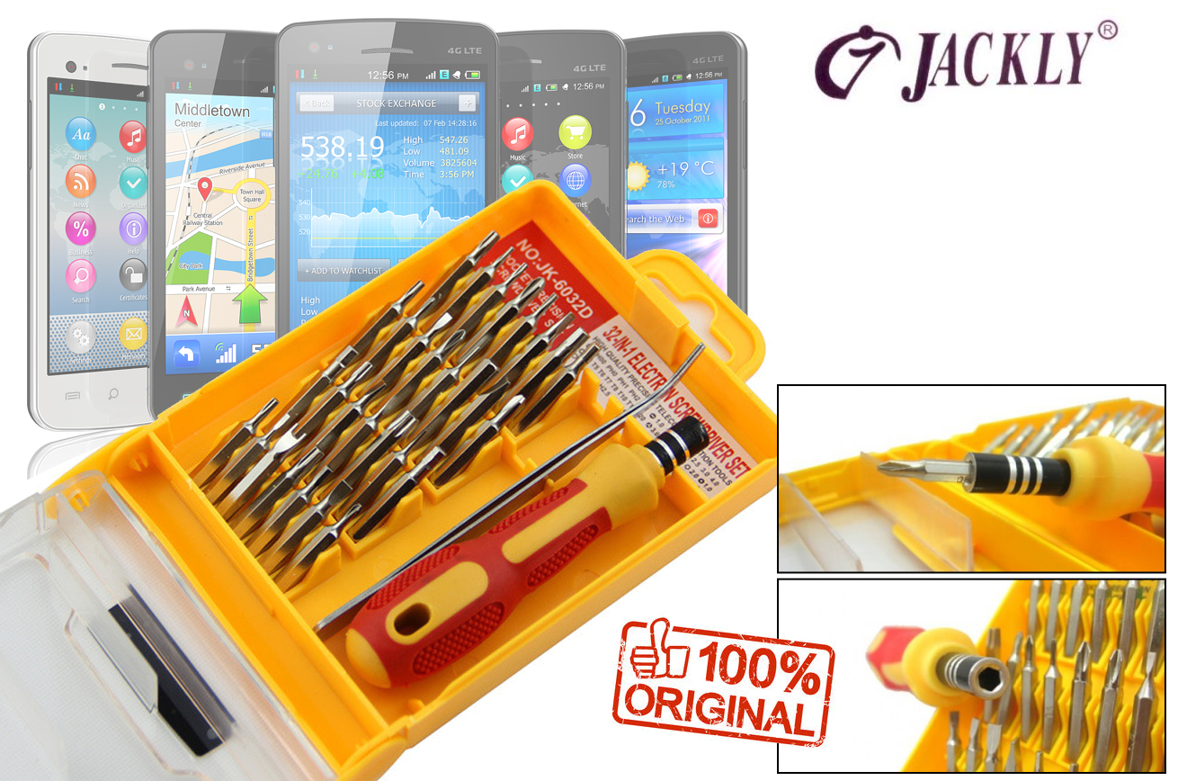 Click to Buy - 32-delige Precisie Toolset voor o.a Smartphones Click to Buy - 32-delige Precisie Toolset voor o.a Smartphones