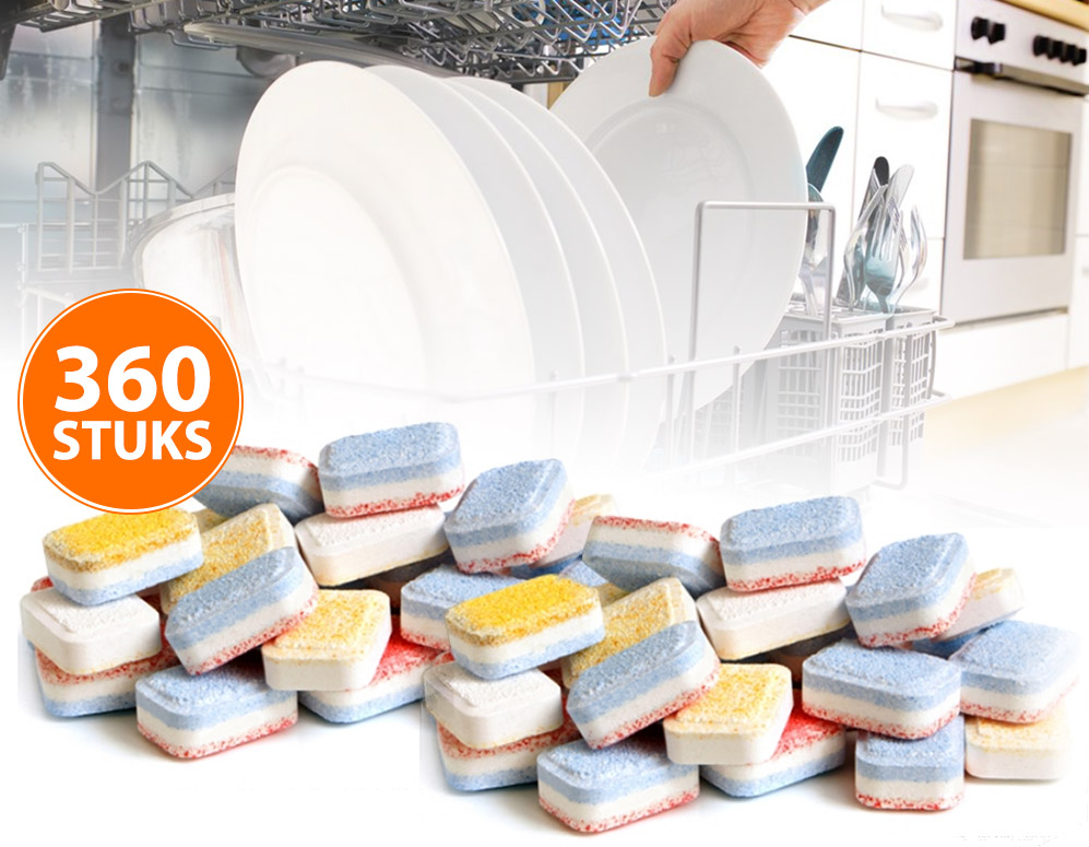 Click to Buy - 360 stuks a-kwaliteit vaatwastabletten Click to Buy - 360 stuks a-kwaliteit vaatwastabletten